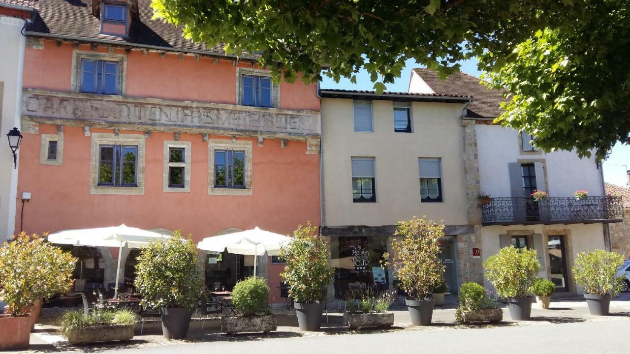 Hotel Le Relais De La Tour Capdenac-Gare Exterior foto